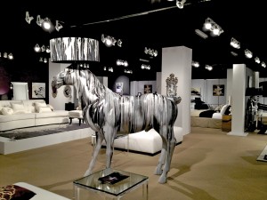 Priscilla Presley Home giant horse