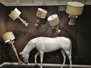 Cyan Design horse and lamps