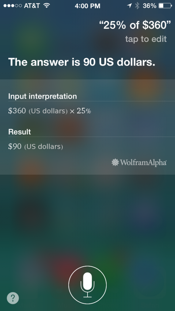 Social ~ siri calculates